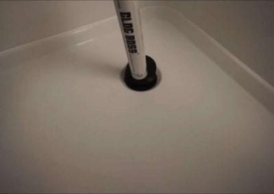 CLOG BOSS® Unclogging Shower Drain